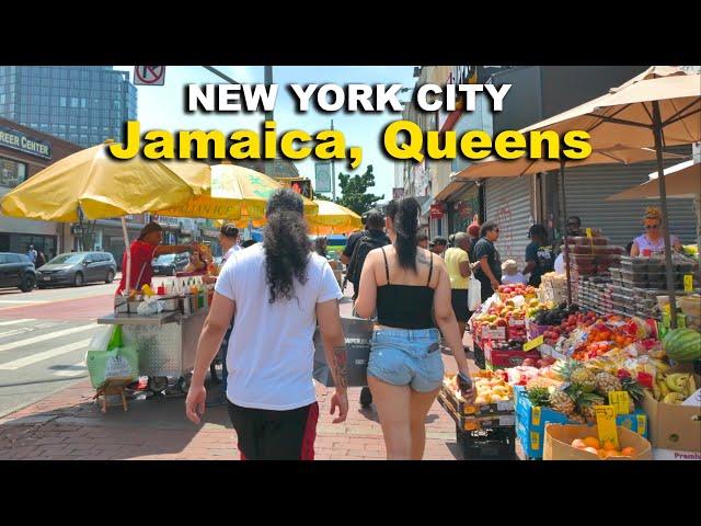 NYC Walking Tour Of Jamaica Queens July 2024 : Jamaica Avenue, Jamaica Center, Parsons Boulevard