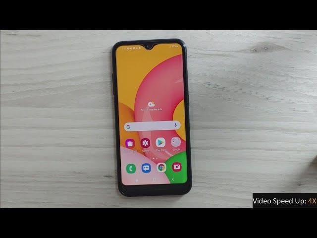 Galaxy A01 (SM-A015V) Android 12 FRP/Google Lock Bypass WITHOUT PC