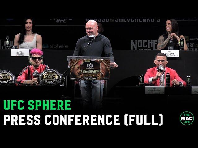 UFC 306: Press Conference (Full) | UFC SPHERE: Sean O'Malley vs Merab Dvalishvili