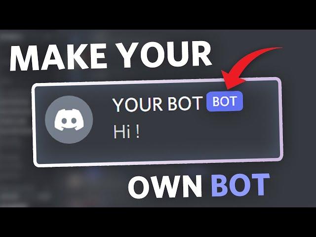 How to make a Discord Bot Without Downloading Anything + Host it Online FOREVER