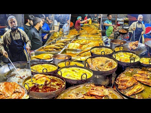 PAKISTANI MOST FAMOUS MUMBAI MASALA FRIED FISH & BIG GRILLED FISH | STREET FOODS IN PAKISTAN