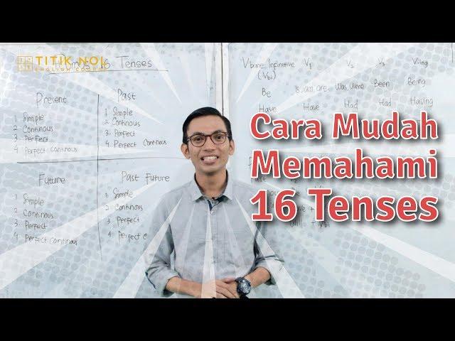 Belajar Bahasa Inggris - Cara Mudah Memahami 16 Tenses