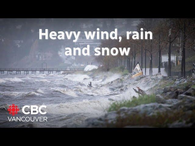 'Bomb cyclone' set to bring strong winds to B.C.'s coast