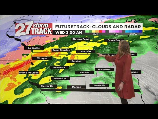 Rain, storms, and snow on the way