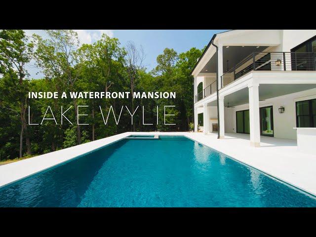 Touring a Waterfront Mansion Overlooking Lake Wylie | Charlotte, NC