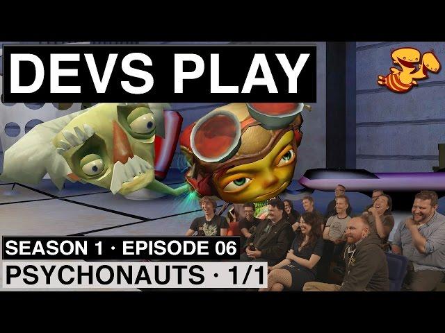 "Devs Play" S1E06 - Psychonauts "The SMK Speedrun" [1/1]