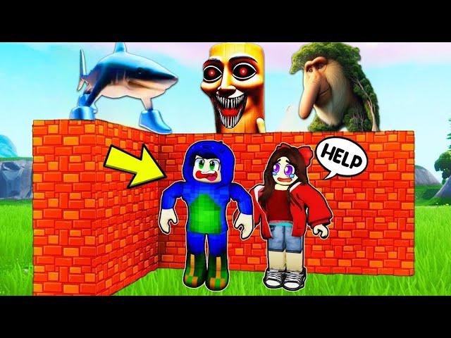 Build to Survive with ITALIAN BRAINROT & Tung Tung Sahur in Roblox 