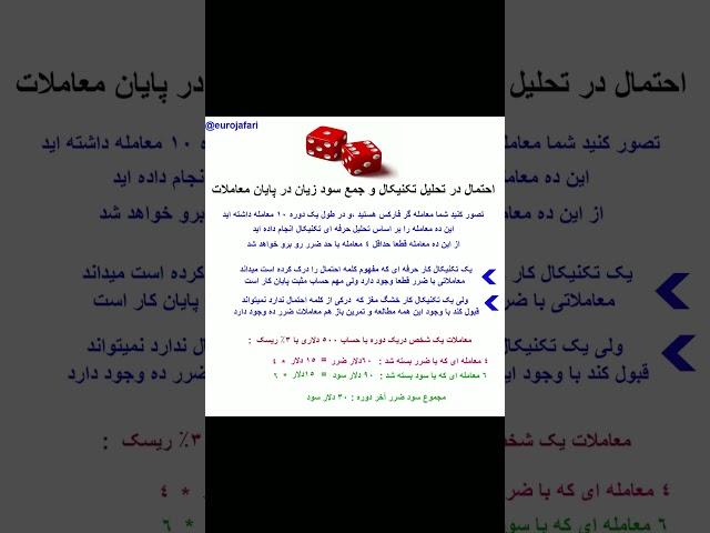مفهوم احتمال در تحلیل تکنیکال