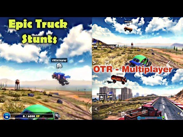 EPIC TRUCK STUNTS - Off The Road Multiplayer - Open World Driving Simulator