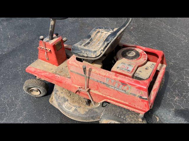 First Start in 20 Years - MTD Riding Mower w/Briggs IC Engine