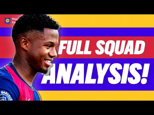 Complete Analysis of FC Barcelona’s 2024 Squad!