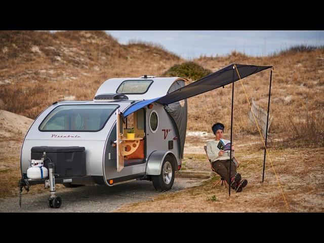 Small tear drop camper, Fall in Love with Camping Again.