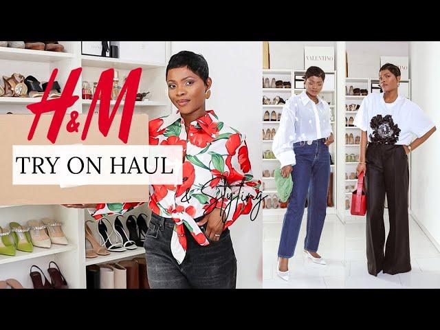 NEW IN H&M HAUL & TRY ON | H&M NEW IN ARRIVALS + Accessories | ama loves beauty