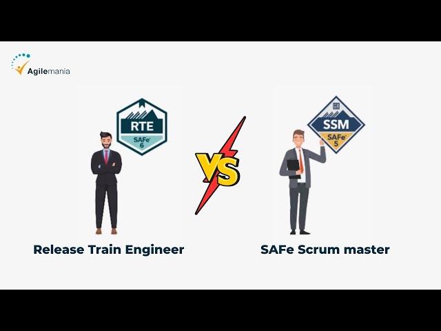 Release Train Engineer vs SAFe Scrum Master | Complete Difference | Agilemania