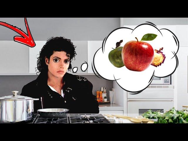 Michael Jackson wants an apple