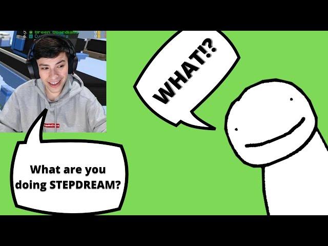 George calls Dream STEP DREAM!