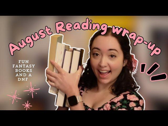 August Reading Wrap-Up! 🩷