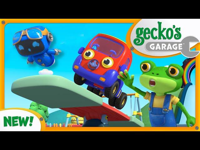 Baby Truck Rollercoaster | Gecko's Garage | Brand New Episode | Truck Cartoons For Children