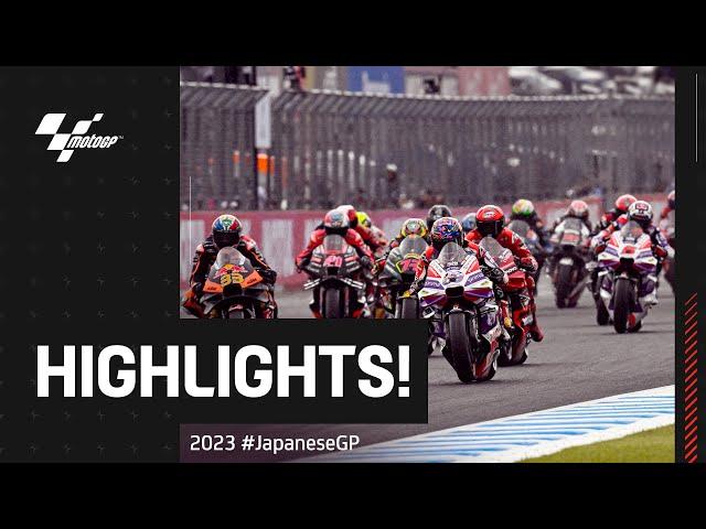 MotoGP™ Race Highlights  | 2023 #JapaneseGP 