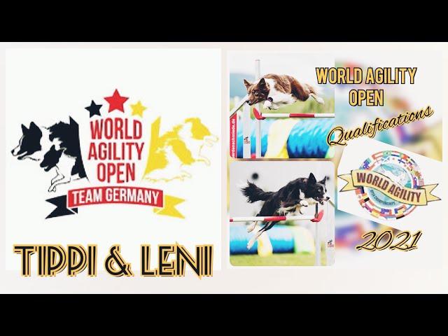 Qualifikationsläufe World Agility Open 2022 Dani Lehrer mit Tippi & Leni