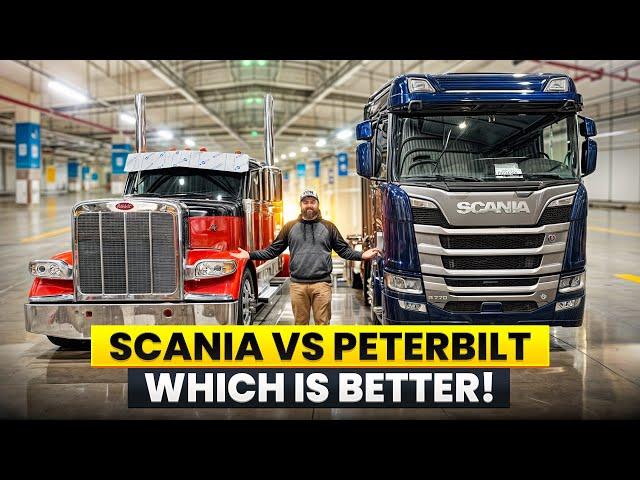 Scania R770 vs Peterbilt 589 | The Ultimate Semi Truck Comparison!