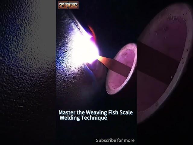 Weaving Fish Scale Welding | Pro Technique for Perfect Weld Beads #welding #asmr #welder #weld