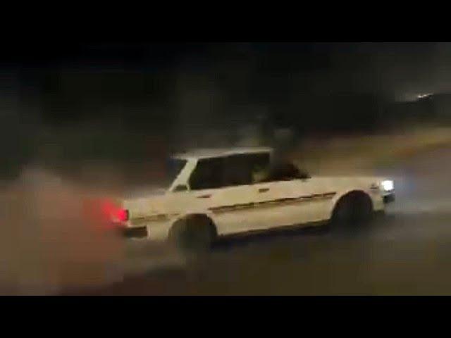 2JZ-GE COROLLA SPINNING , SHES SCREAMING!!!!