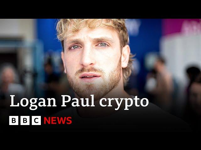 Logan Paul accused of misleading fans over crypto investments | BBC News