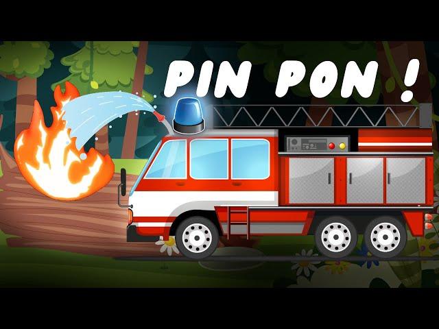 Camion de [ POMPIER ] ‍ PIN-PON 