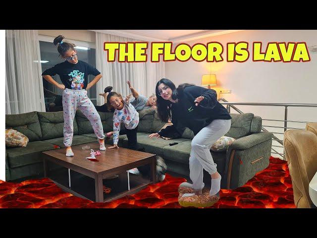 YASAKLI THE FLOOR IS LAVA | YERDEN YÜKSEK | EYLÜL LAL