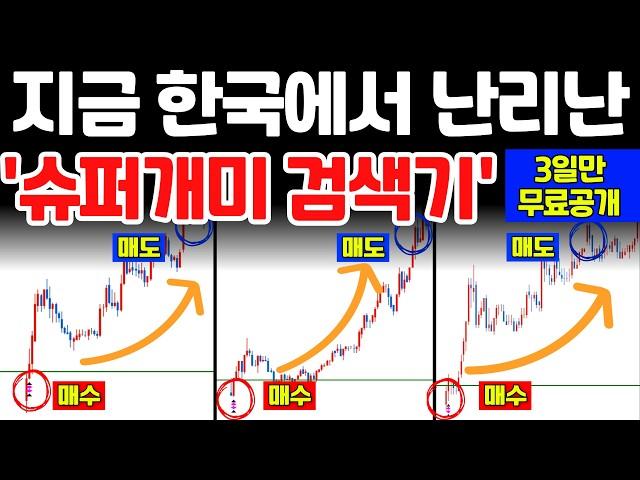 소름주의※ 24년 최고의 '신형 단타검색기' 공개! (나만의 ATM 출금기가 생겨 납니다)