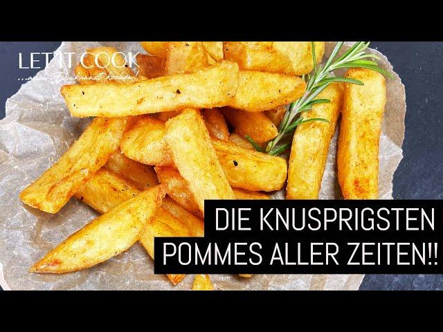 Das Geheimnis von knusprigen Pommes