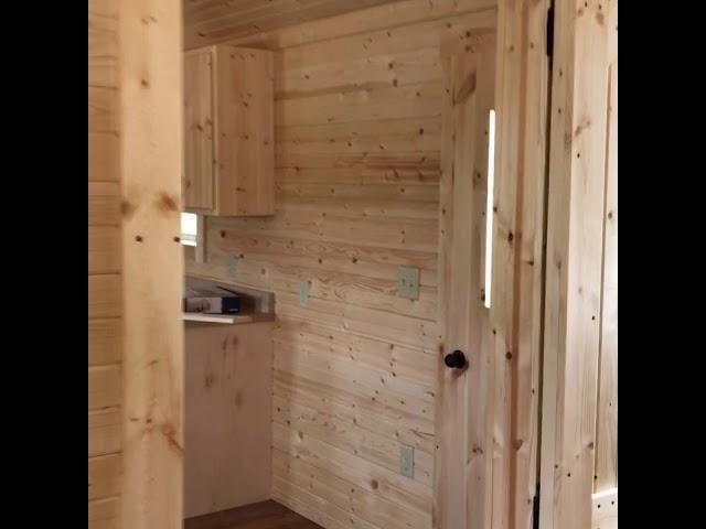 14' x 48' Whitetail Deer Run Cabins - Amish Made Cabins & Cabin Kits