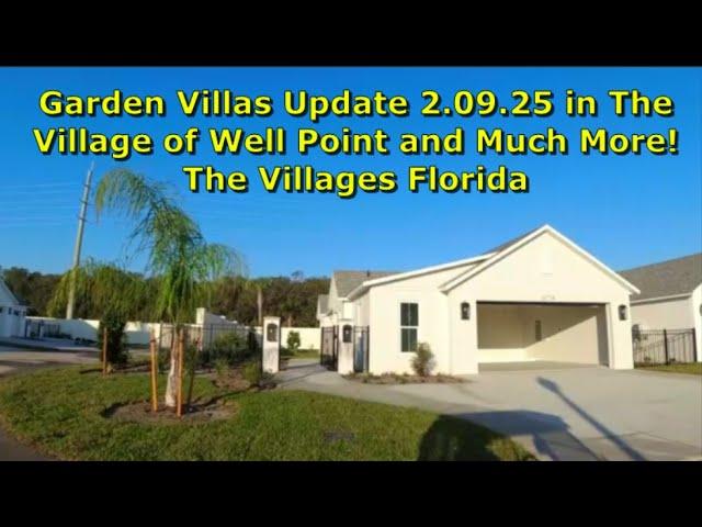 Garden Villas building update 2.09.25 and much more! The Villages Florida