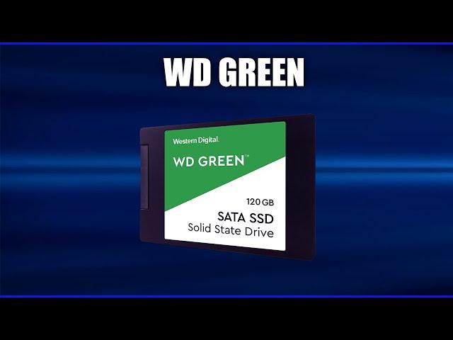 SSD-накопитель WD Green (WDS120G2G0B, WDS240G2G0B, WDS480G2G0B, WDS120G2G0A, WDS480G2G0A)