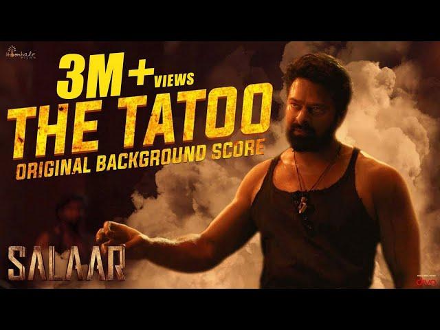 Salaar BGM –The Tatoo | RaviBasrur | PrasanthNeel | VijayKiragandur | Hombale Films