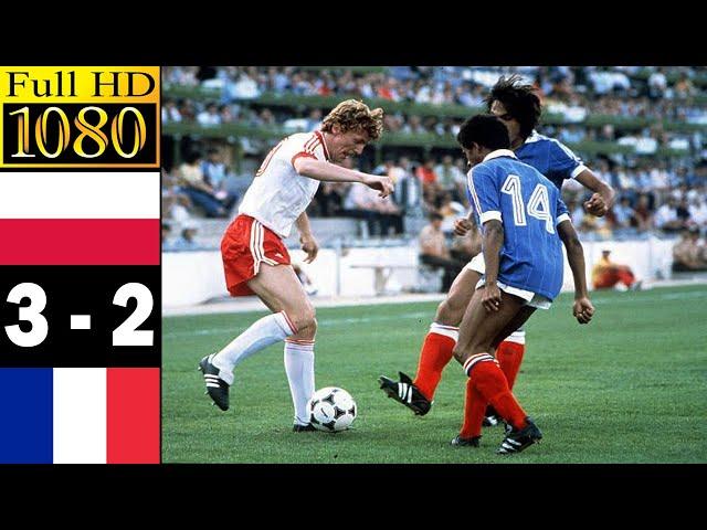 Poland 3-2 France world cup 1982 (Third-place) | Full highlight | 1080p HD