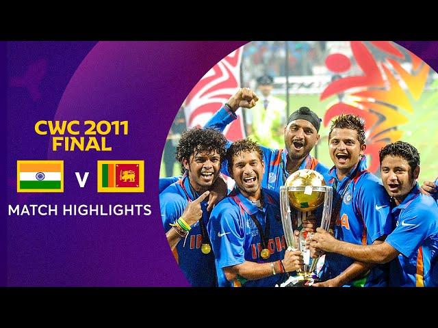 Cricket World Cup 2011 Final: India v Sri Lanka | Match Highlights