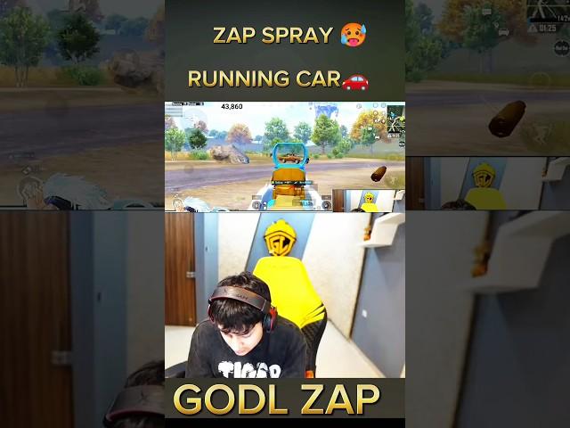 @zap_plays RUNNING CAR SPRAY #bgmi #shorts #jonathangaming #zapplays