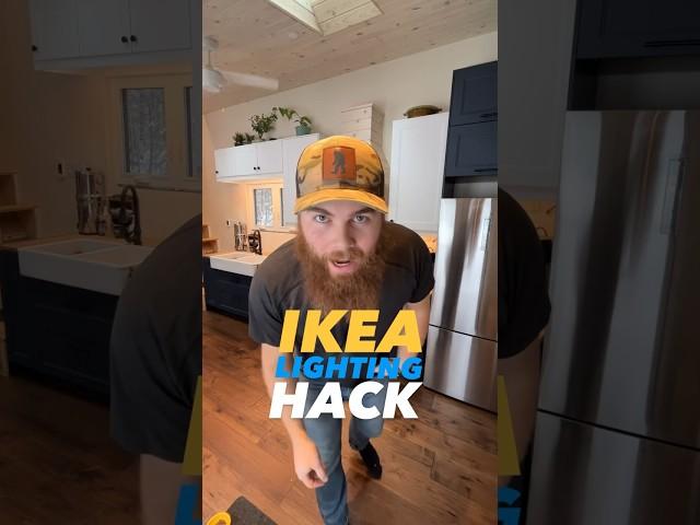 I modified these ikea lights to make them even better! #snowstead #diy
