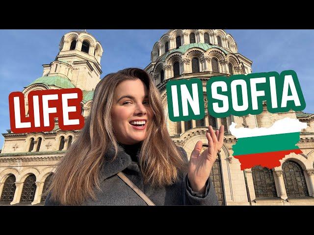 My First Day Of LIVING In Sofia, Bulgaria | City Tour, Phone Plan + Groceries