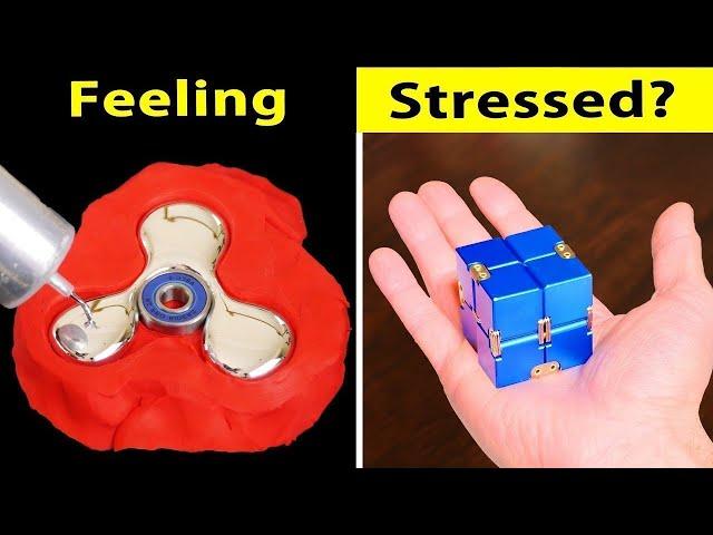 16 Metal fidget toys to COMBAT stress