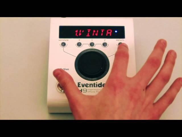 1. Eventide H9 Getting Started