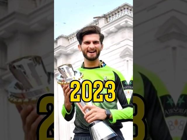 Shaheen Shah Afridi Performance 2009 to2023 #hblpsl8  #viral