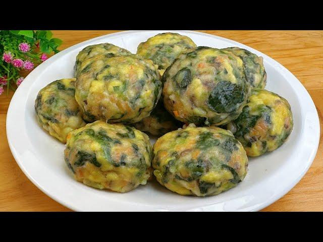 Healthy Spinach Recipe (No Oil, No Water !) - Better Than Meat ! Weight Loss Must-Try ! Delicious