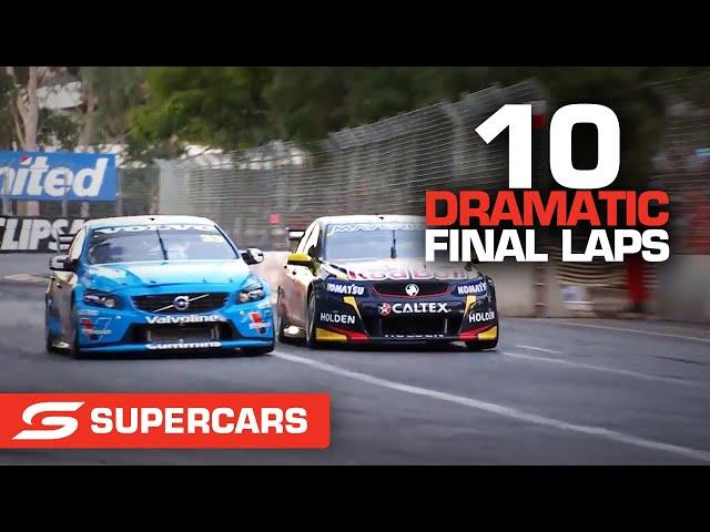 10 dramatic last lap battles from the past decade | Supercars 2022