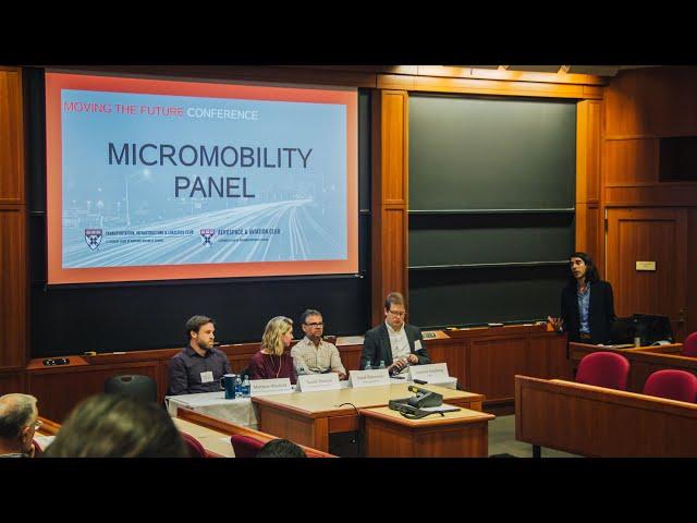 Micromobility Panel at Harvard Business School