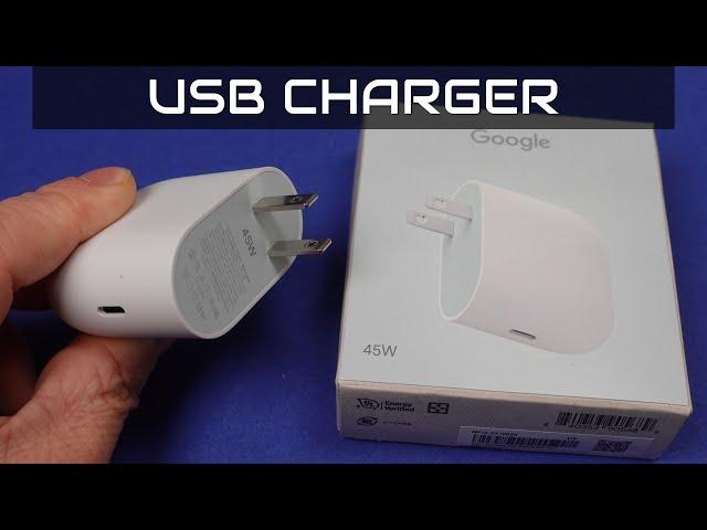 45W Google Charger, GW8L7 LPS PS2 USB Adapter Review