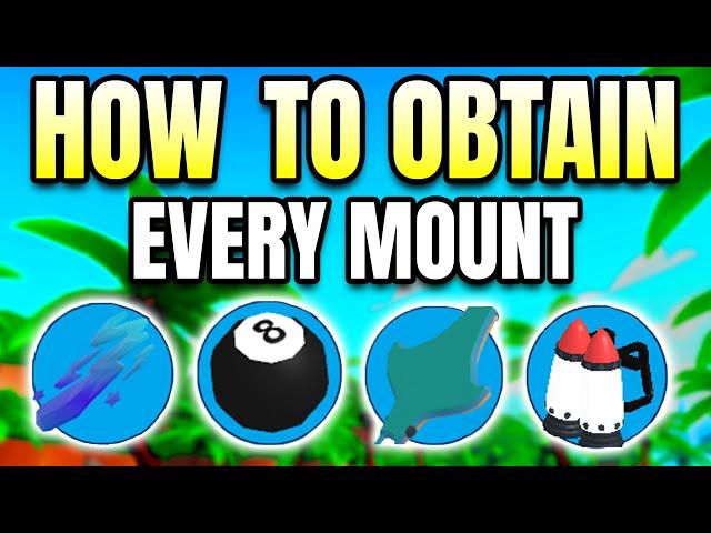 How To Get Every Mount/Hoverboard in Pet Catchers (Roblox)