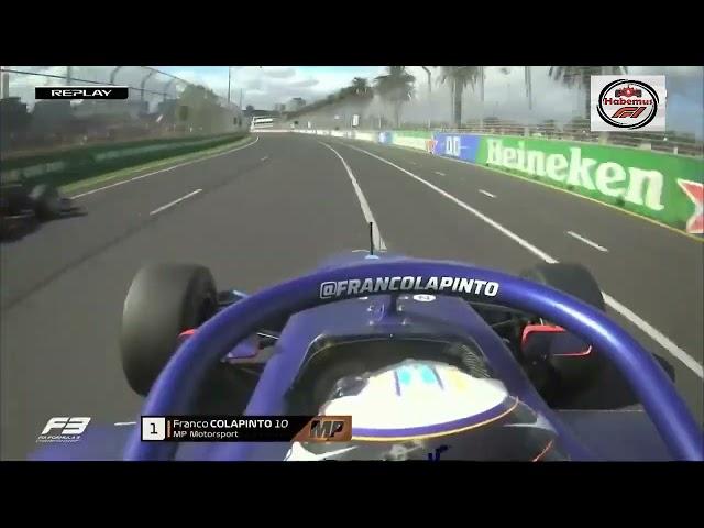 ESPECTACULAR: Franco Colapinto adelanta a Sebastián Montoya para ser P1 en el #AustralianGP de F3